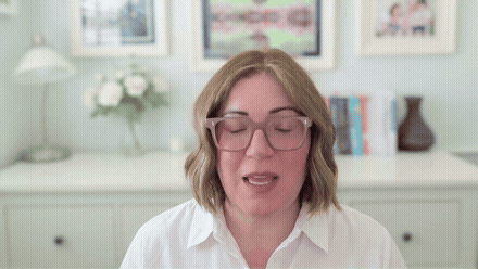 A short moving preview of a personal video, sitting inside an email